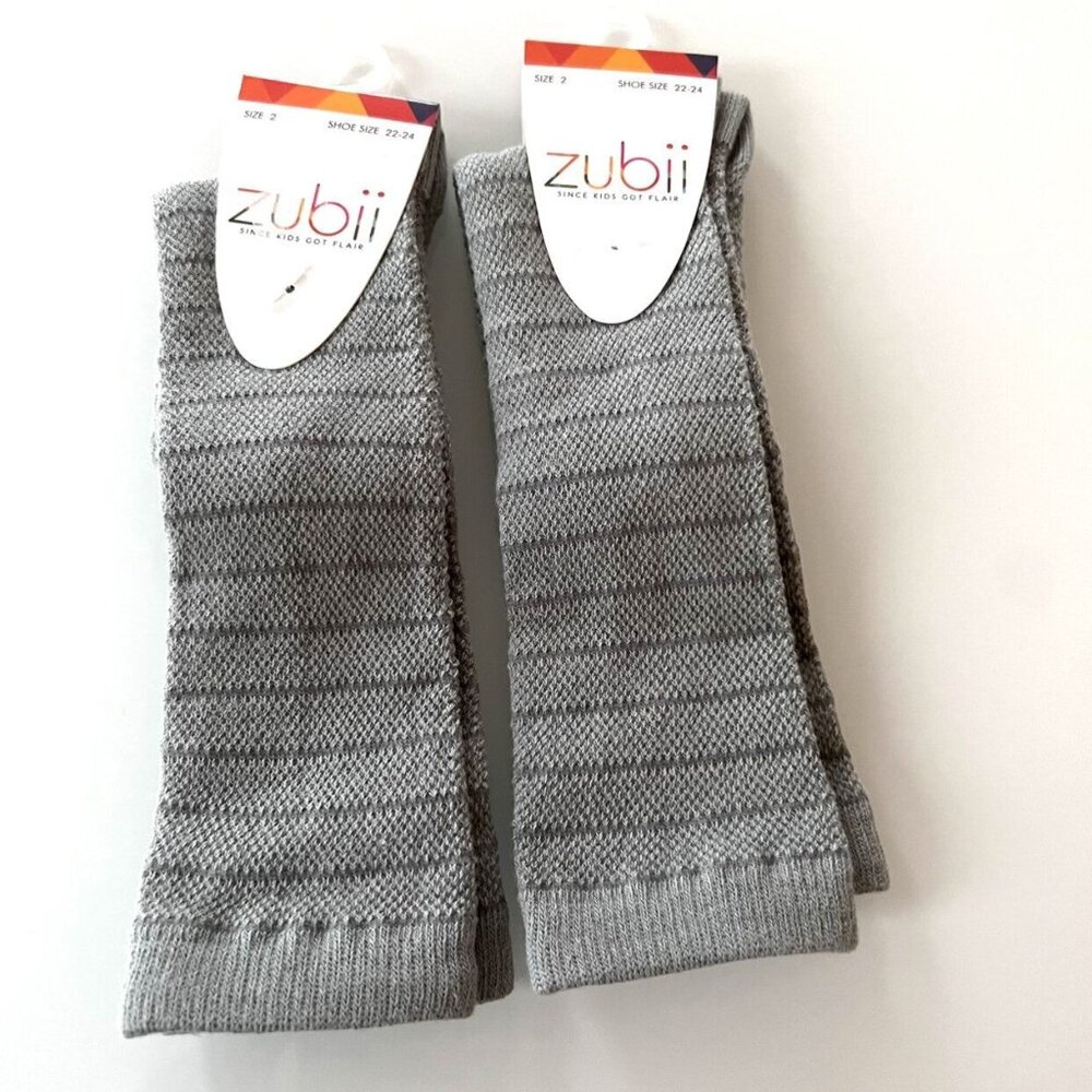 🆕NWT Zubii 2 Pairs Of Knee Socks